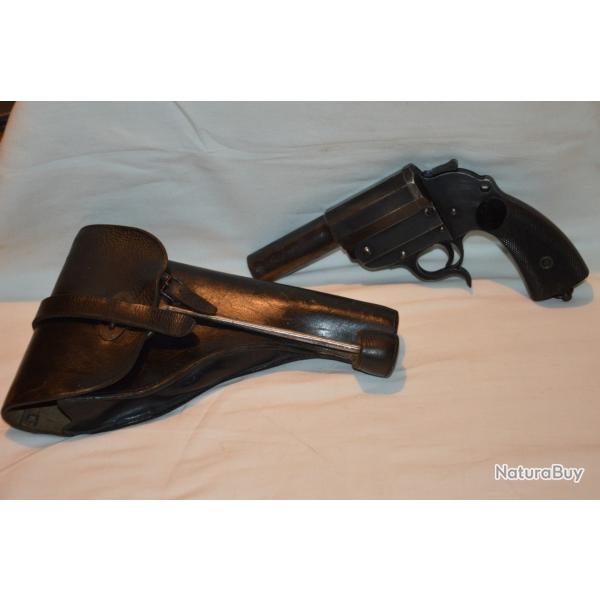 LANCE FUSEE ALLEMAND MOD.1926 WALTHER-GERMAN GUN LAUNCH ROCKET-DEUTSCHE LEUTSCHTPISTOL 2�WW