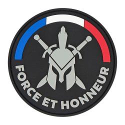 Patch Force et Honneur Spartiate PVC