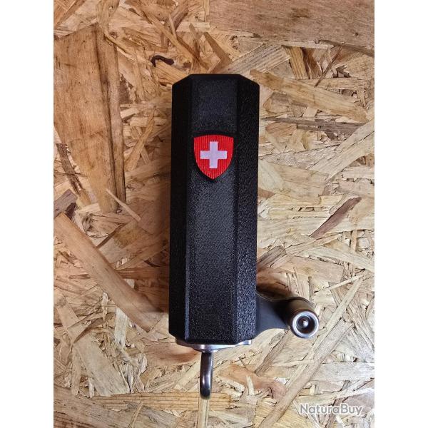 Etui de culasse K31 - (Karabiner 31 / Mousqueton 1931) - Armoirie Suisse Couleur - Sans Aimant