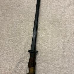 Baionnette Gras retaill&eacute; pour poignard