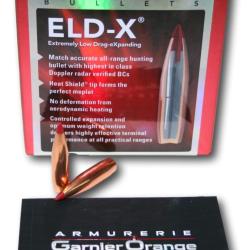 OGIVE HORNADY ELD-X 178GR CAL 30 308 BTE 100
