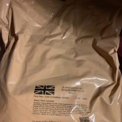 MRE EPA Ration 24h Britannique Menu 3
