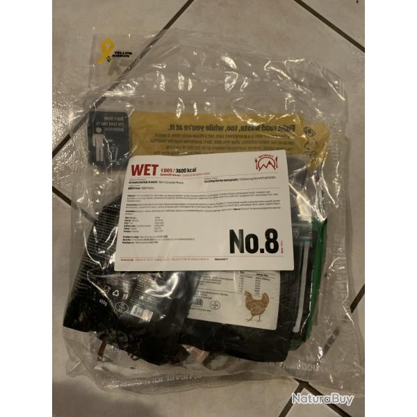 MRE EPA Ration 24h Su�doise Menu 8