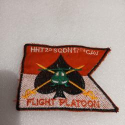 Patch arm&eacute;e us 17th CAVALERY REGIMENT 2ND SQUADRON ORIGINAL 3