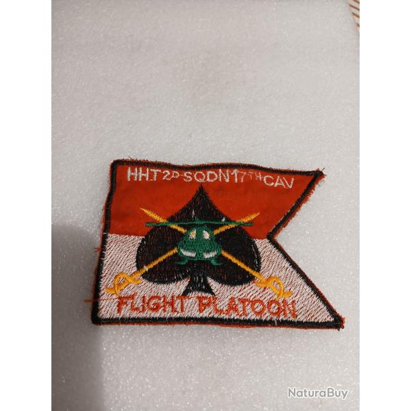 Patch arm�e us 17th CAVALERY REGIMENT 2ND SQUADRON ORIGINAL 3