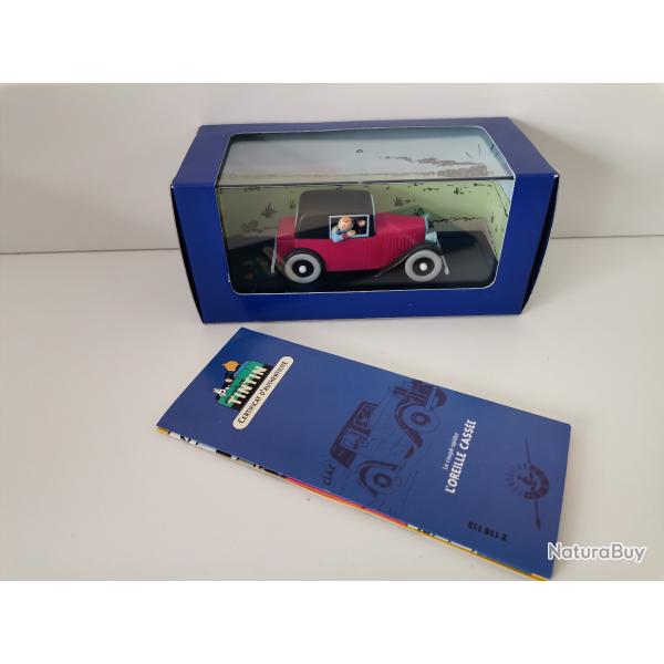 Le coup�-spider de L'Oreille Cass�e Tintin Moulinsart 1/43 neuve