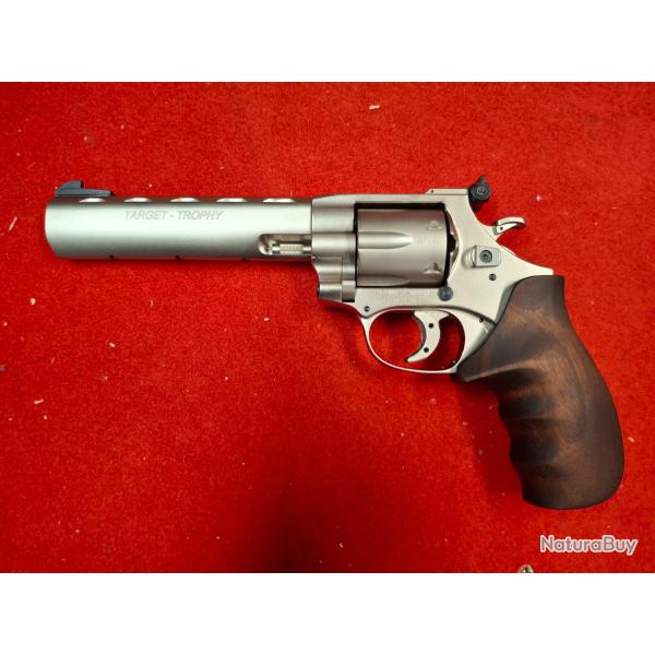 WEIHRAUCH HW357 TARGET TROPHY COMBAT STAINLESS 6" CAL .357 MAG / NEUF