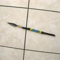 Petite sagaie artisanale africaine