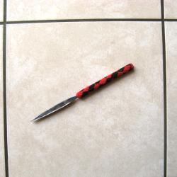 Arme blanche courte africaine artisanale 1