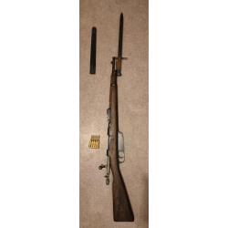 Tr&egrave;s beau carcano 91/24 canon miroir