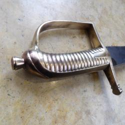 sabre briquet infanterie 1767 1790 r&eacute;volution royaume FR lame abim&eacute;e grav&eacute;e Klingenthal 1&deg; empire