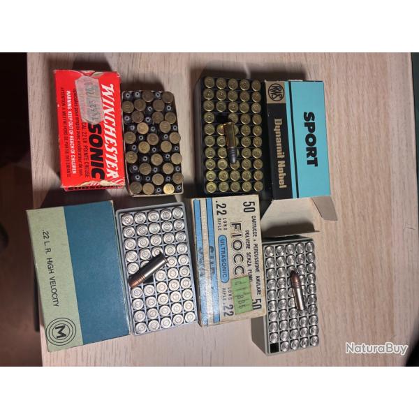 Cartouches 22 LR COLLECTION