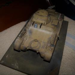 Maquette mont&eacute;e , peinte et patiner  du Pz.Kpfw.I Ausf.A ...Libie 1941 ...au 1/16 ....