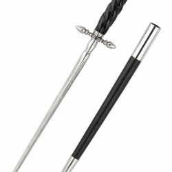 Stylet italien XVIIe si&egrave;cle - Dague stiletto en acier carbone