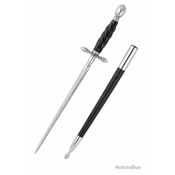 Stylet italien XVIIe si�cle - Dague stiletto en acier carbone