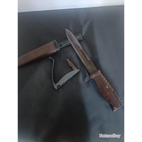 Tr�s rare ba�onnette allemande mod�le 59 AR10 fabrication eickohrn