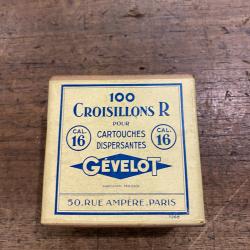 100 CROISILLONS R CALIBRE 16 GEVELOT