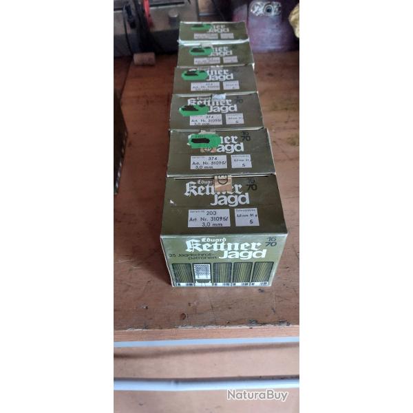 Cartouches Cal. 16 Kettner 32 16/70  32 g plomb N� 5.