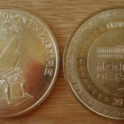 Medaille Montmartre Espace Dali Le Piano 2012 Monnaie de Paris