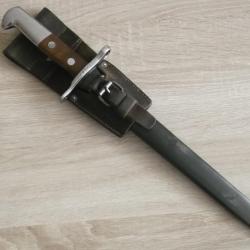 Baionnette  arm&eacute;e  Suisse  mod&egrave;le K31