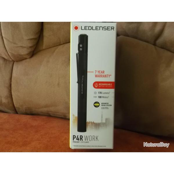 Lampe LEDLENSER P4R  WORK  170 lumens rechargeable
