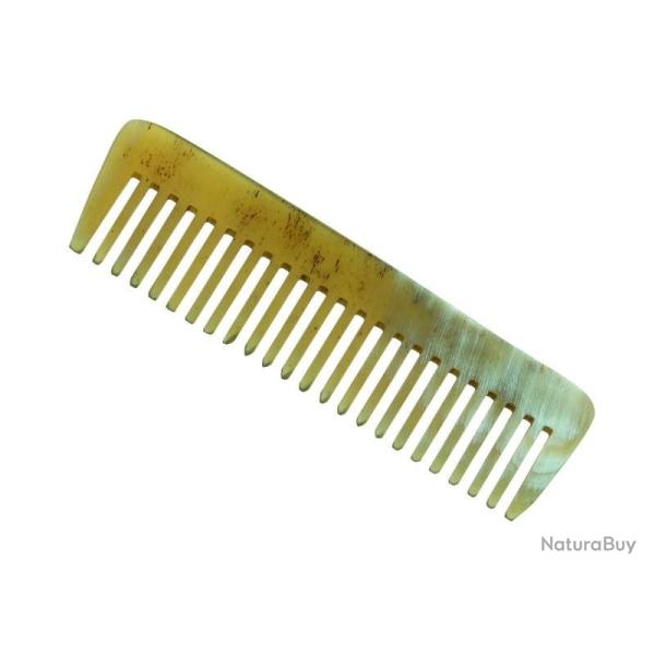 Peigne a barbe/ moustaches 9cm corne
