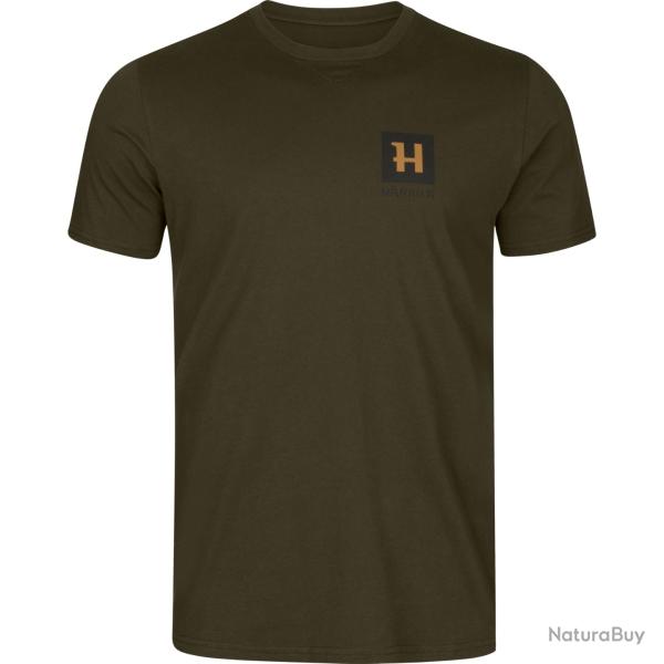 T-SHIRT HARKILA GORM S/S SHADOW BROWN TAILLE M NEUF