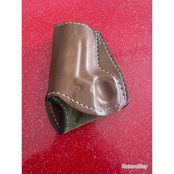 Holster cuir SFARILAND pour pistolet Smith et Wesson 659/689