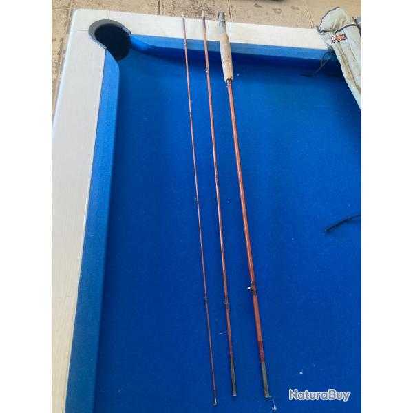 Vends Canne � mouche en Bambou refendu HEDDON ann�es 40