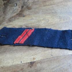 patte de galon grade  caporal  pompier