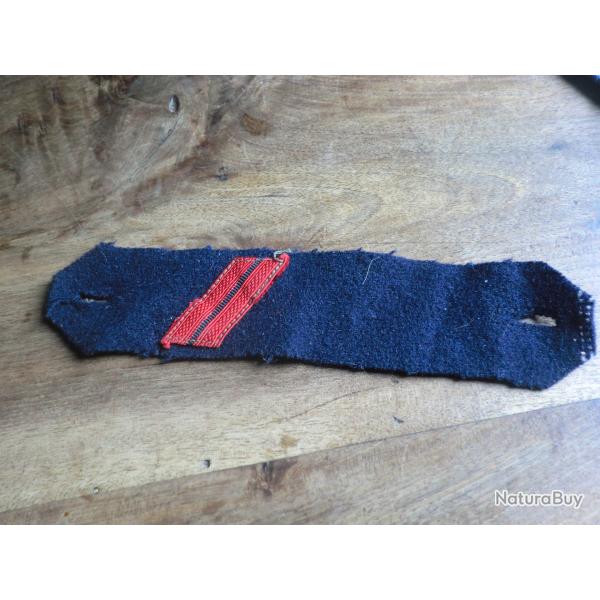 patte de galon grade  caporal  pompier