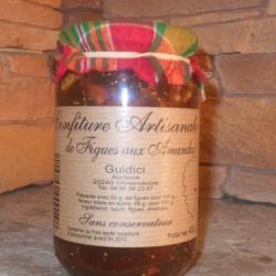 Confiture de figue aux amandes poids net 450g