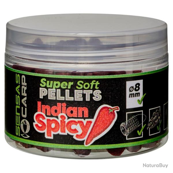 SENSAS SUPER SOFT PELLETS 60GR SENSAS 8mm Fishy Hemp