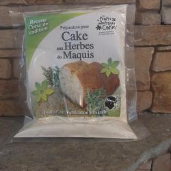 Cake herbe maquis