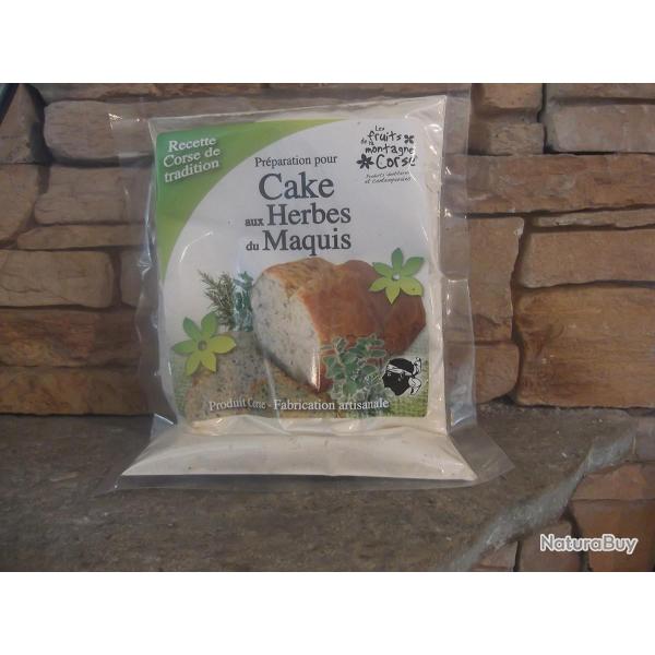 Cake herbe maquis