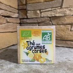 Cube Th&eacute; agrume Corse (10 sachets) 15g