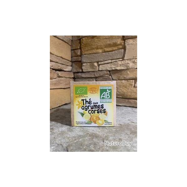 Cube Th� agrume Corse (10 sachets) 15g