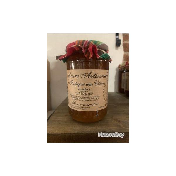 Confiture de past�ques au citrons 450g