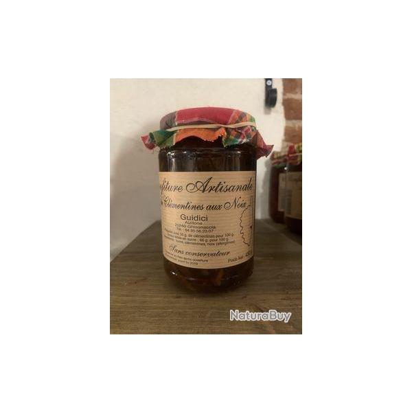 Confiture cl�mentines aux noix 450g