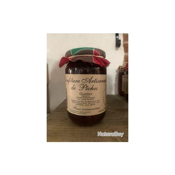 Confiture de p�ches 450g