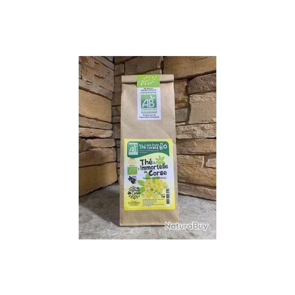 Vrac th� � l'immortelle Corse 75g