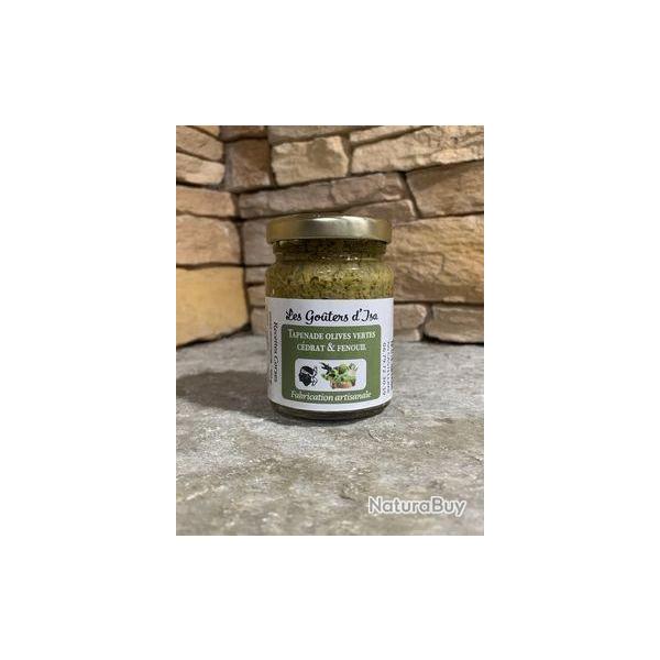 Tapenade olives vertes, c�drat et fenouil 100g