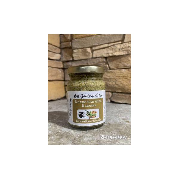Tapenade olives vertes amandes 100g