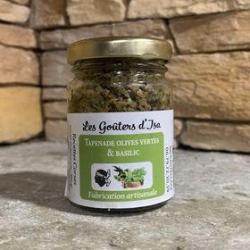 Tapenade olives vertes et basilics 100g