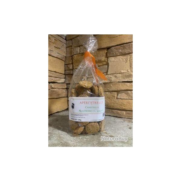 Canistrelli aux herbes du maquis 200g