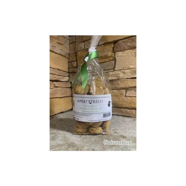 Canistrelli sal�s aux olives vertes et fines herbes