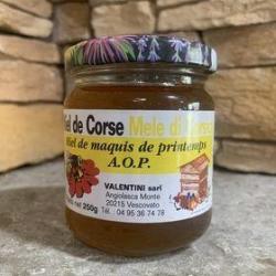 Miel de maquis de printemps A.O.P 250g