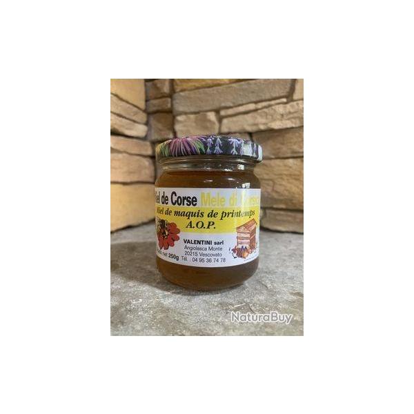 Miel de maquis de printemps A.O.P 250g