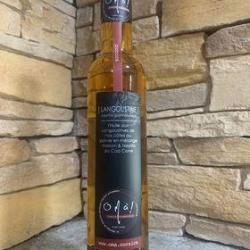 Huile aux langoustines, poivre et n&eacute;pita du Cap Corse