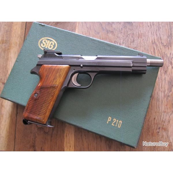 Pistolet P210-5 exceptionnel